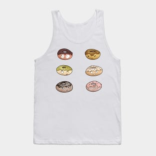 Funny cute little doughnuts Tank Top